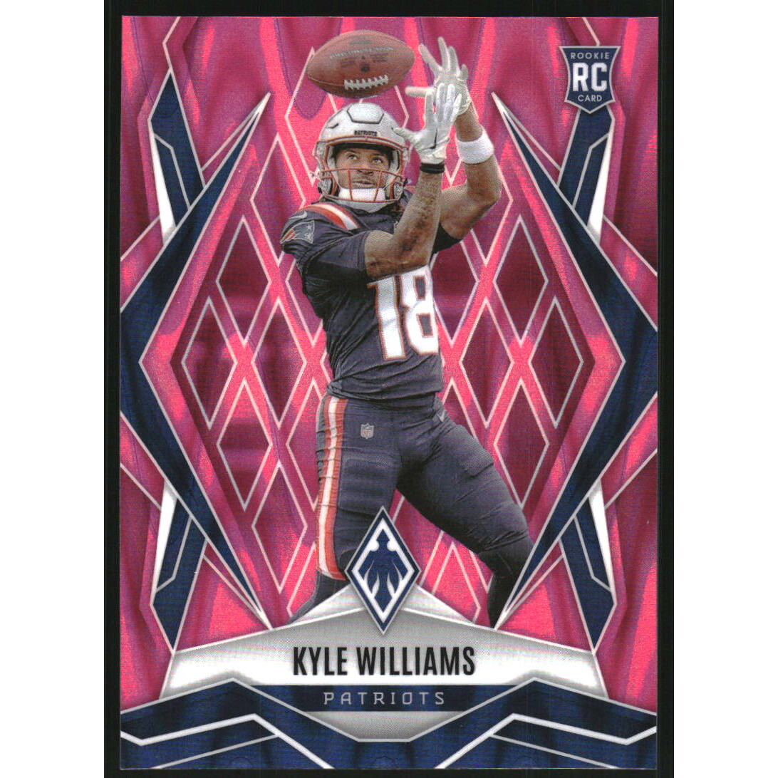 2025 Panini Phoenix Pink Seismic #163 Kyle Williams