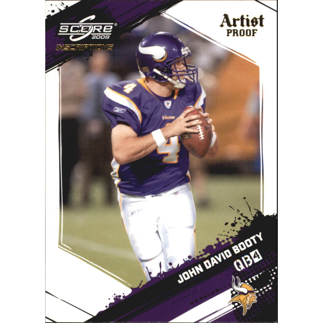 2009 Score Inscriptions Artist's Proof #167 John David Booty