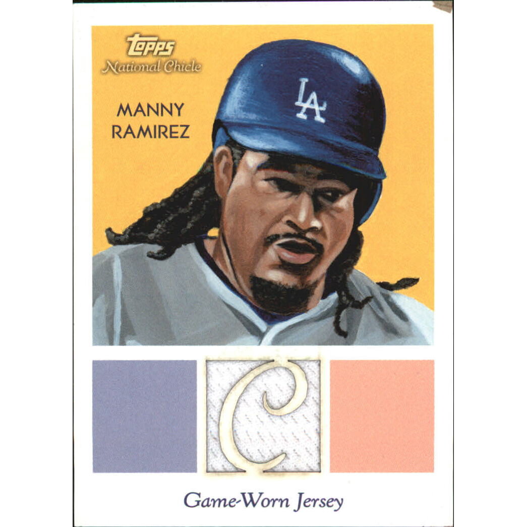 2010 Topps National Chicle Relics National Chicle Back #MR Manny Ramirez