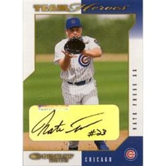 2003 Donruss Team Heroes Autographs #103 Nate Frese/250