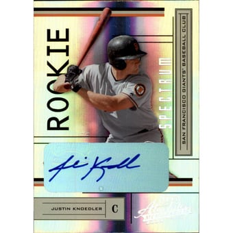 2004 Absolute Memorabilia Signature Spectrum Silver #237 Justin Knoedler/225