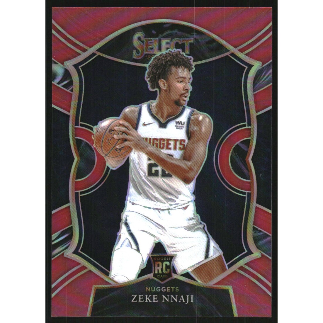 2020-21 Select Prizms Red #82 Zeke Nnaji