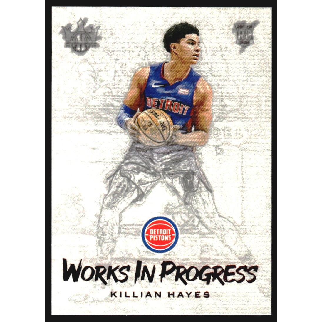2020-21 Court Kings Works in Progress Ruby #4 Killian Hayes