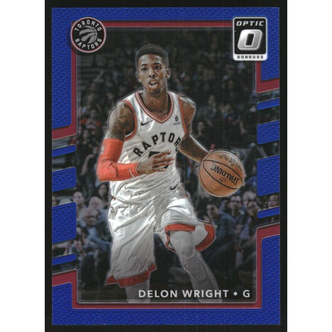 2017-18 Donruss Optic Blue #140 Delon Wright
