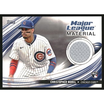 2023 Topps Major League Materials #MLMCMO Christopher Morel S2
