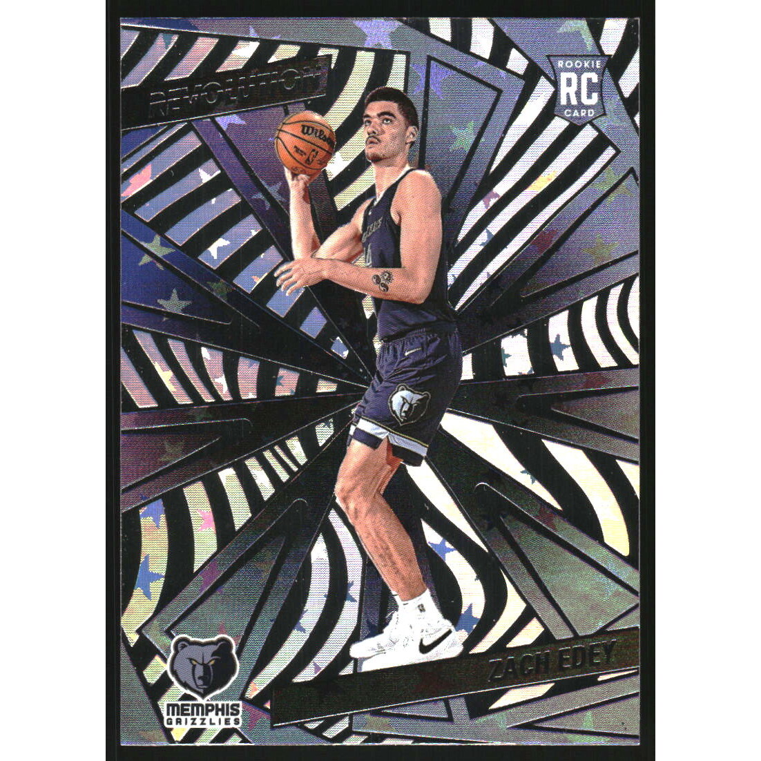 2024-25 Panini Revolution Astro #134 Zach Edey 2024-25 Panini Revolution Astro #134 Zach Edey