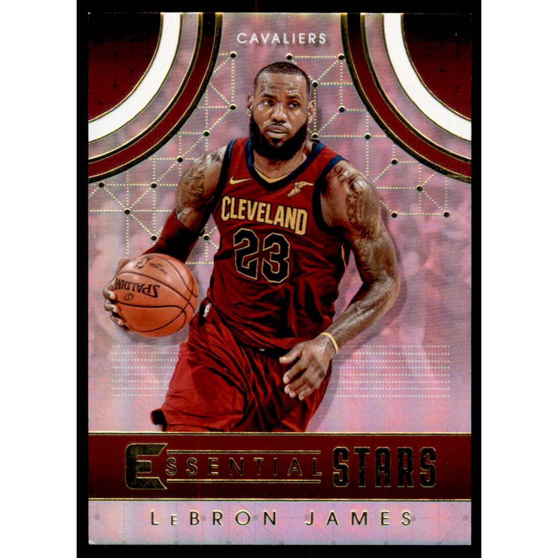 2017-18 Panini Essentials Essential Stars #1 LeBron James 2017-18 Panini Essentials Essential Stars #1 LeBron James