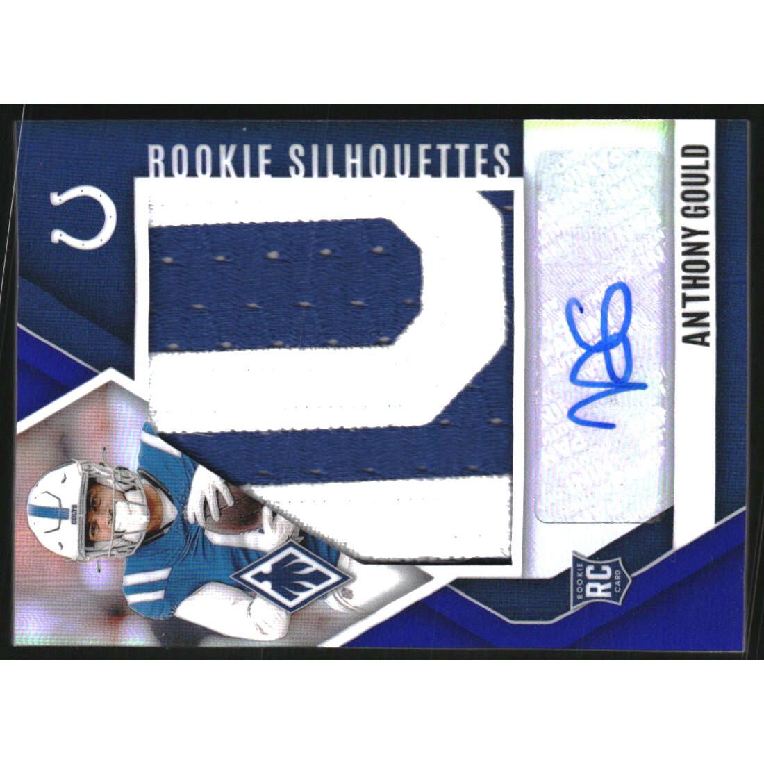 2024 Panini Phoenix Rookie Silhouettes Blue #40 Anthony Gould