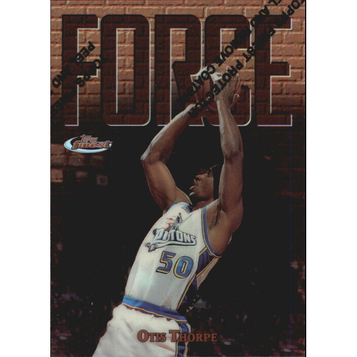1997-98 Finest Refractors #85 Otis Thorpe B