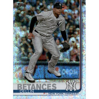 2019 Topps Factory Set Sparkle Foil #505 Dellin Betances