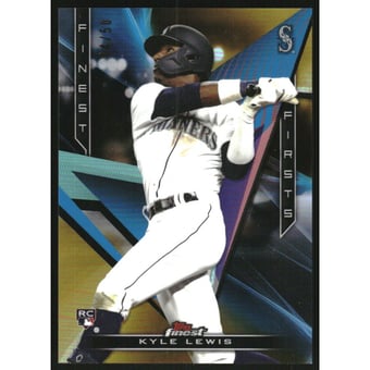 2020 Finest Firsts Gold Refractors #FF4 Kyle Lewis