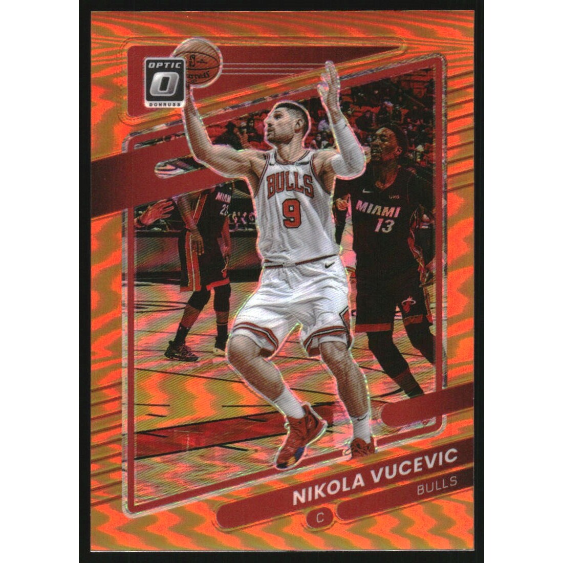 2021-22 Donruss Optic Orange #141 Nikola Vucevic