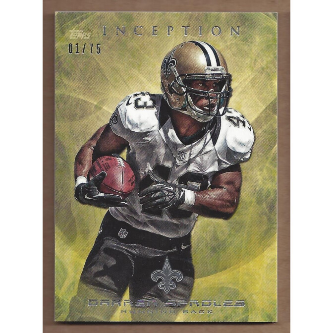 2013 Topps Inception Yellow #86 Darren Sproles