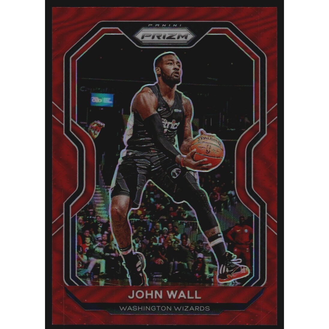 2020-21 Panini Prizm Prizms Red #56 John Wall 2020-21 Panini Prizm Prizms Red #56 John Wall