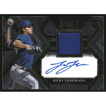 2023 Select Rookie Jersey Autographs #52 Ricky Tiedemann