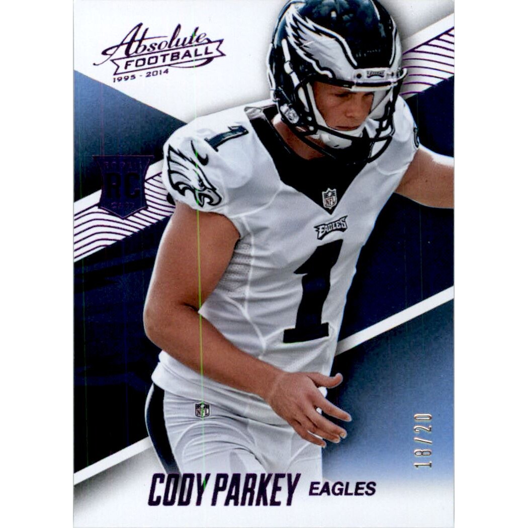 2014 Absolute Spectrum Purple #133 Cody Parkey