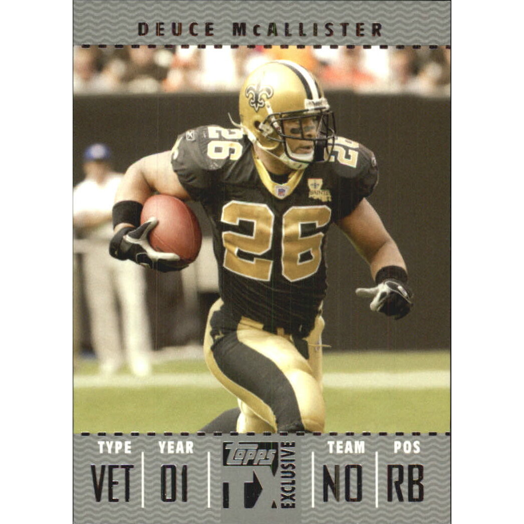 2007 Topps TX Exclusive Silver #45 Deuce McAllister
