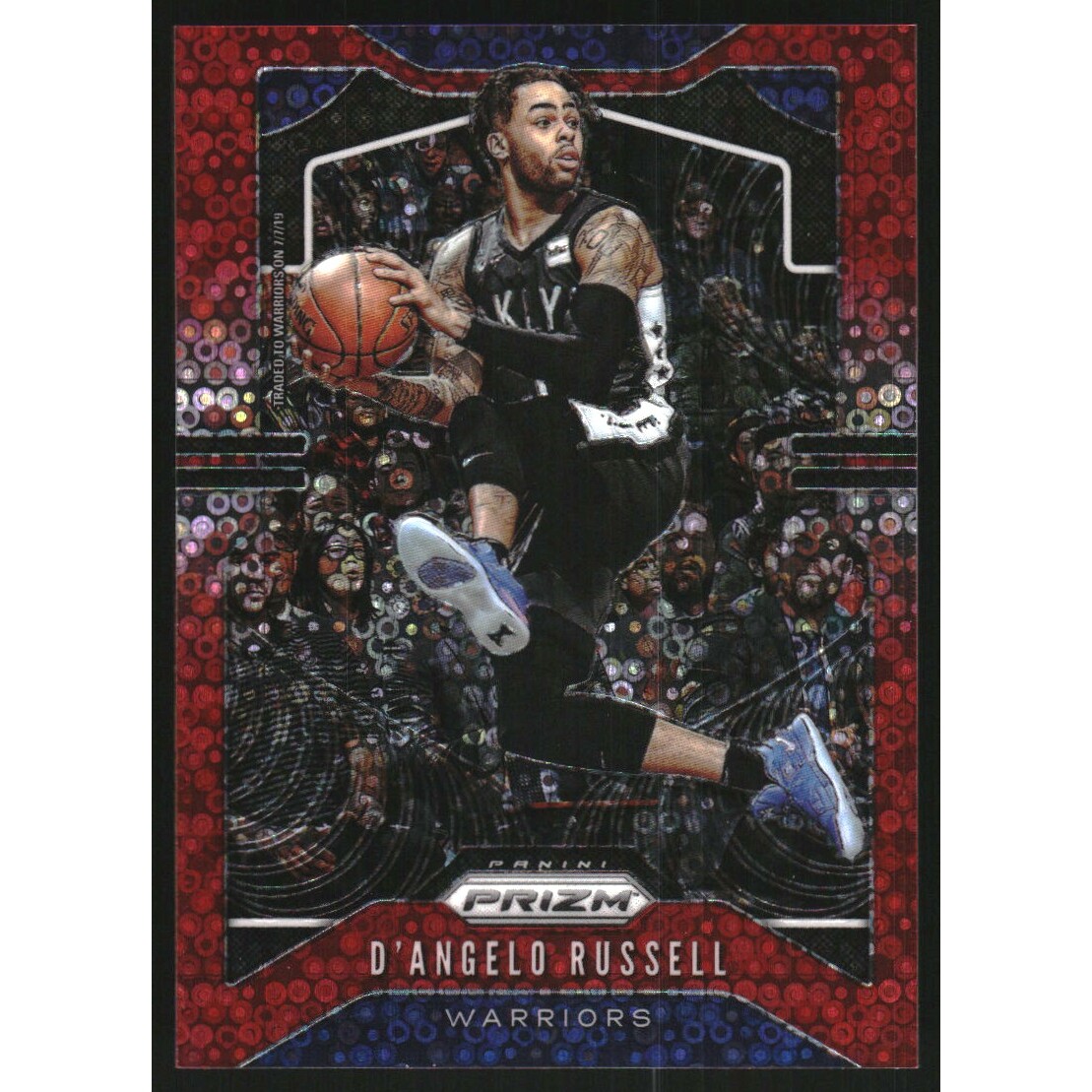 2019-20 Panini Prizm Prizms Fast Break Red #204 D’Angelo Russell