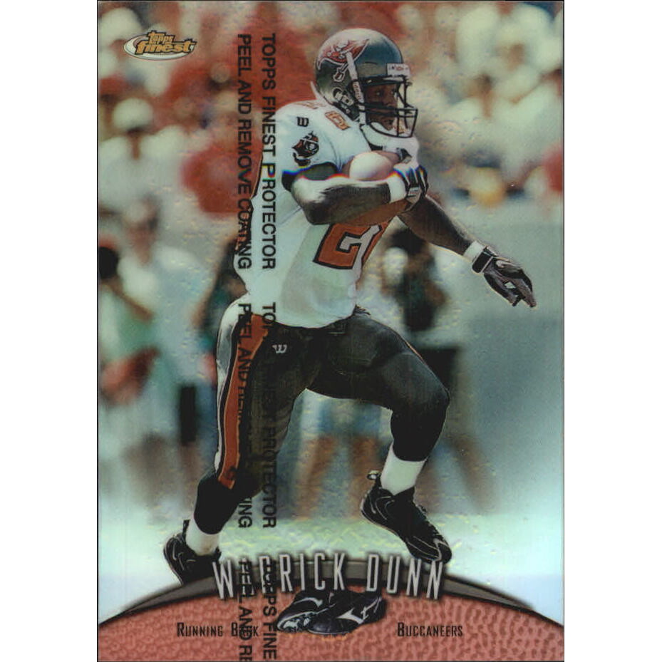 1998 Finest Jumbos 1 Refractors #7 Warrick Dunn