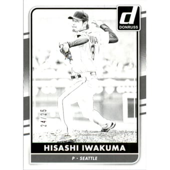 2016 Donruss Test Proof Black #134 Hisashi Iwakuma
