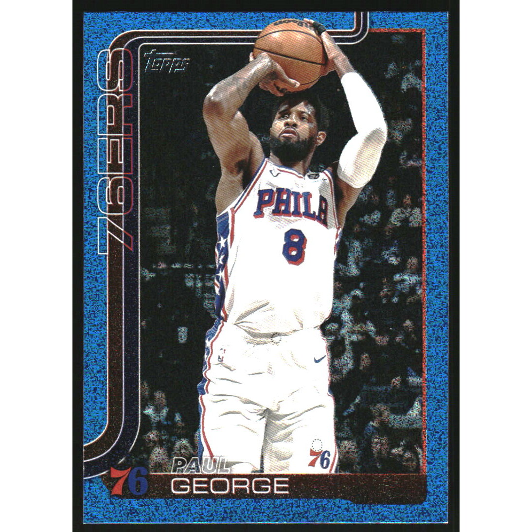 2025-26 Topps Sandglitter Blue #23 Paul George