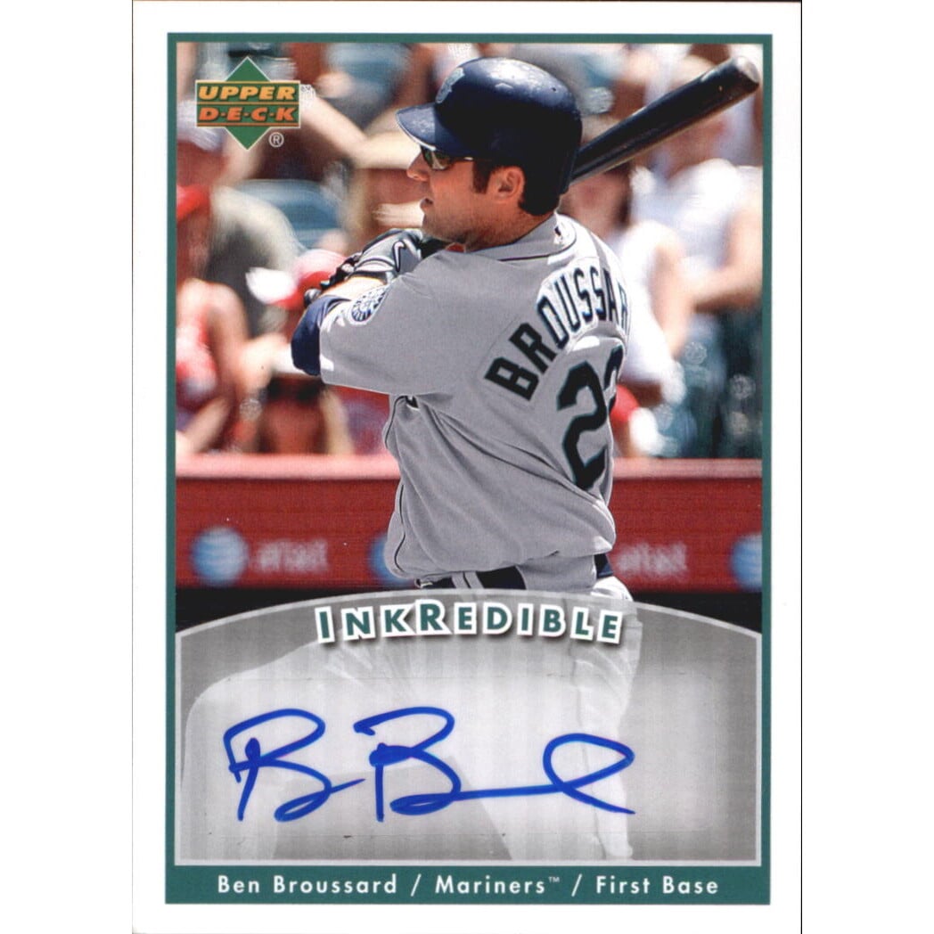 2006 Upper Deck INKredible #BB Ben Broussard UPD. rookie card picture