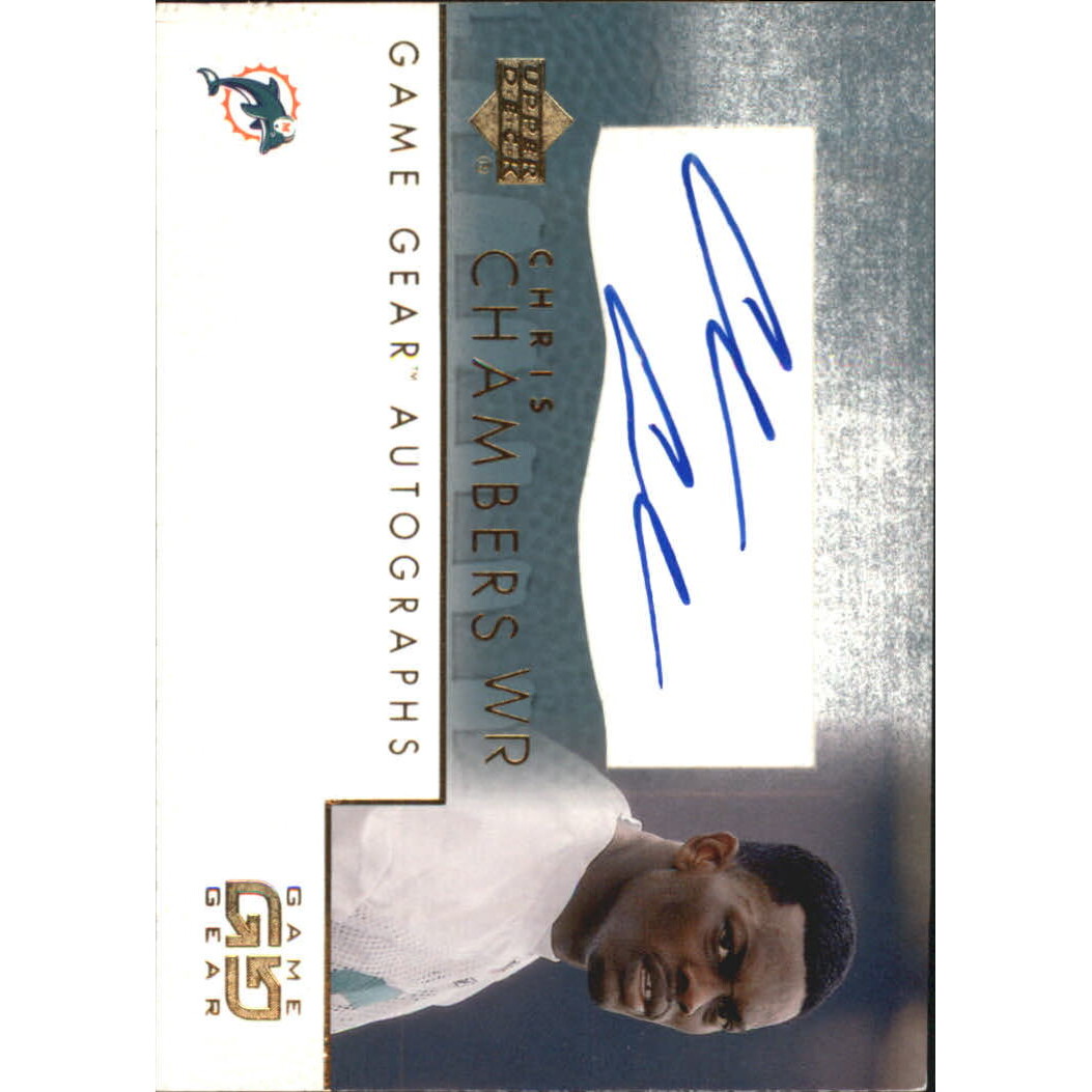 2001 UD Game Gear Autographs #CCGS Chris Chambers