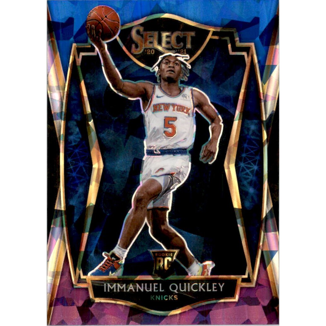 2020-21 Select Prizms Blue White Purple Ice #172 Immanuel Quickley 2020-21 Select Prizms Blue White Purple Ice #172 Immanuel Quickley