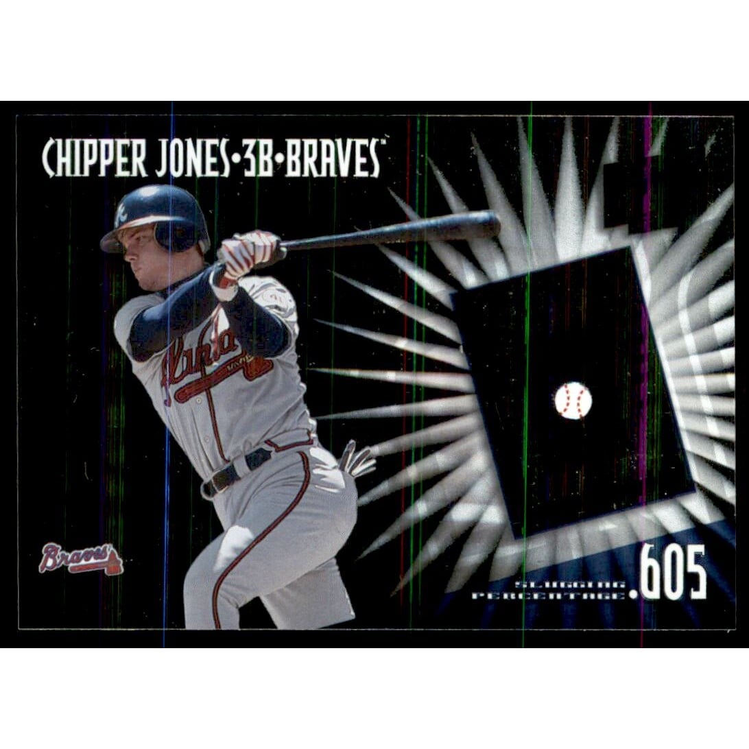 2002 Donruss Fan Club Pure Power #PP3 Chipper Jones. rookie card picture