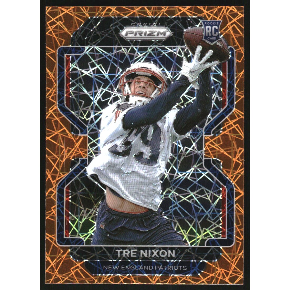 2021 Panini Prizm Prizms Lazer #428 Tre Nixon. rookie card picture