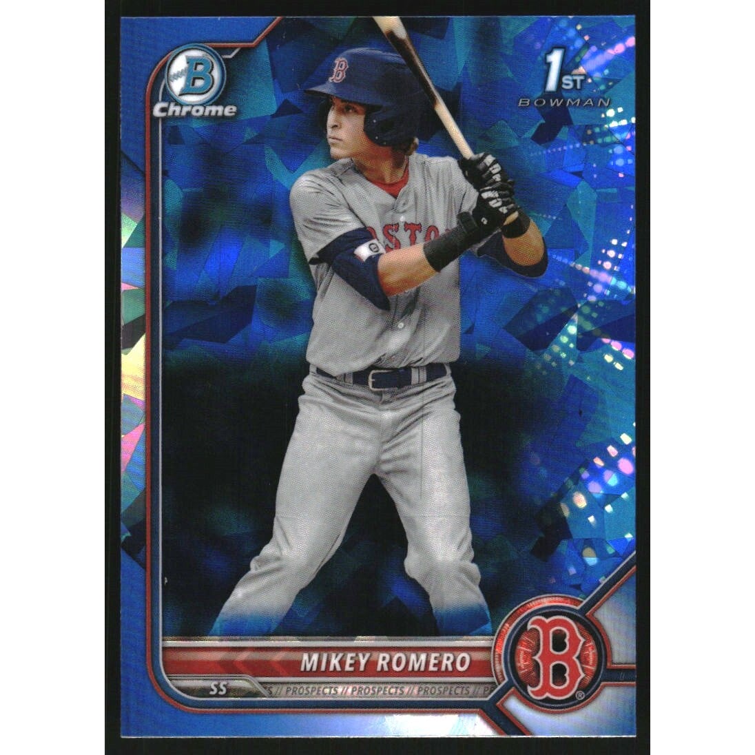 2022 Bowman Chrome Draft Sapphire #BDC42 Mikey Romero
