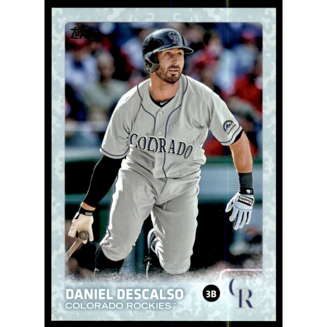 2015 Topps Snow Camo #587 Daniel Descalso