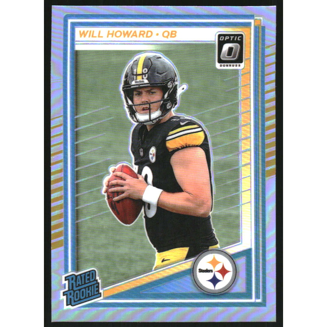 2025 Donruss Optic Holo #233 Will Howard RR
