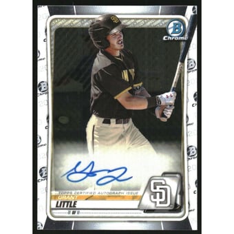 2020 Bowman Chrome Prospect Autographs #CPAGL Grant Little