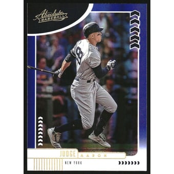 2020 Absolute Spectrum Blue #86 Aaron Judge