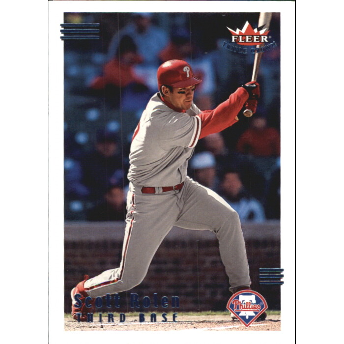 2002 Fleer Triple Crown RBI Parallel #157 Scott Rolen/107