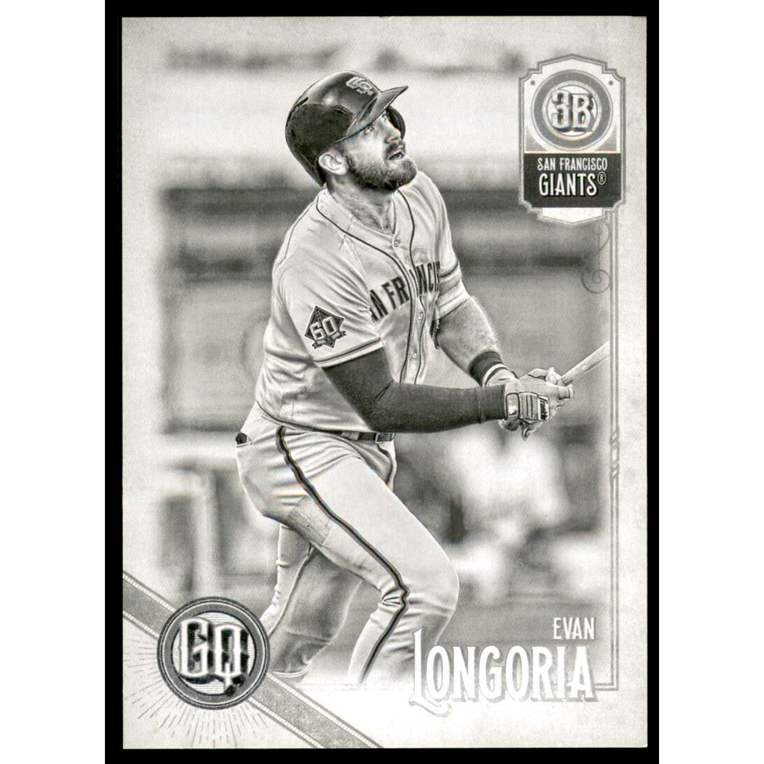 2018 Topps Gypsy Queen Black and White #197 Evan Longoria