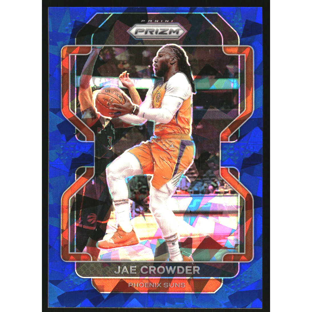 2021-22 Panini Prizm Prizms Blue Ice #59 Jae Crowder. rookie card picture