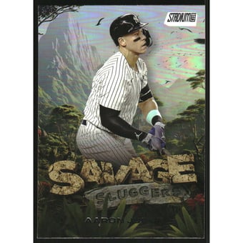 2025 Stadium Club Savage Sluggers #SS19 Aaron Judge