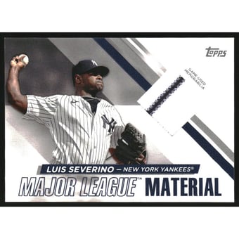 2024 Topps Major League Material #MLMLS Luis Severino