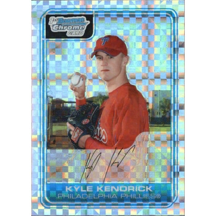 2006 Bowman Chrome Prospects X-Fractors #BC100 Kyle Kendrick