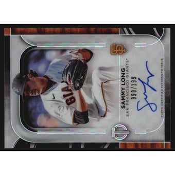 2022 Topps Tribute Autographs #TASLO Sammy Long/199