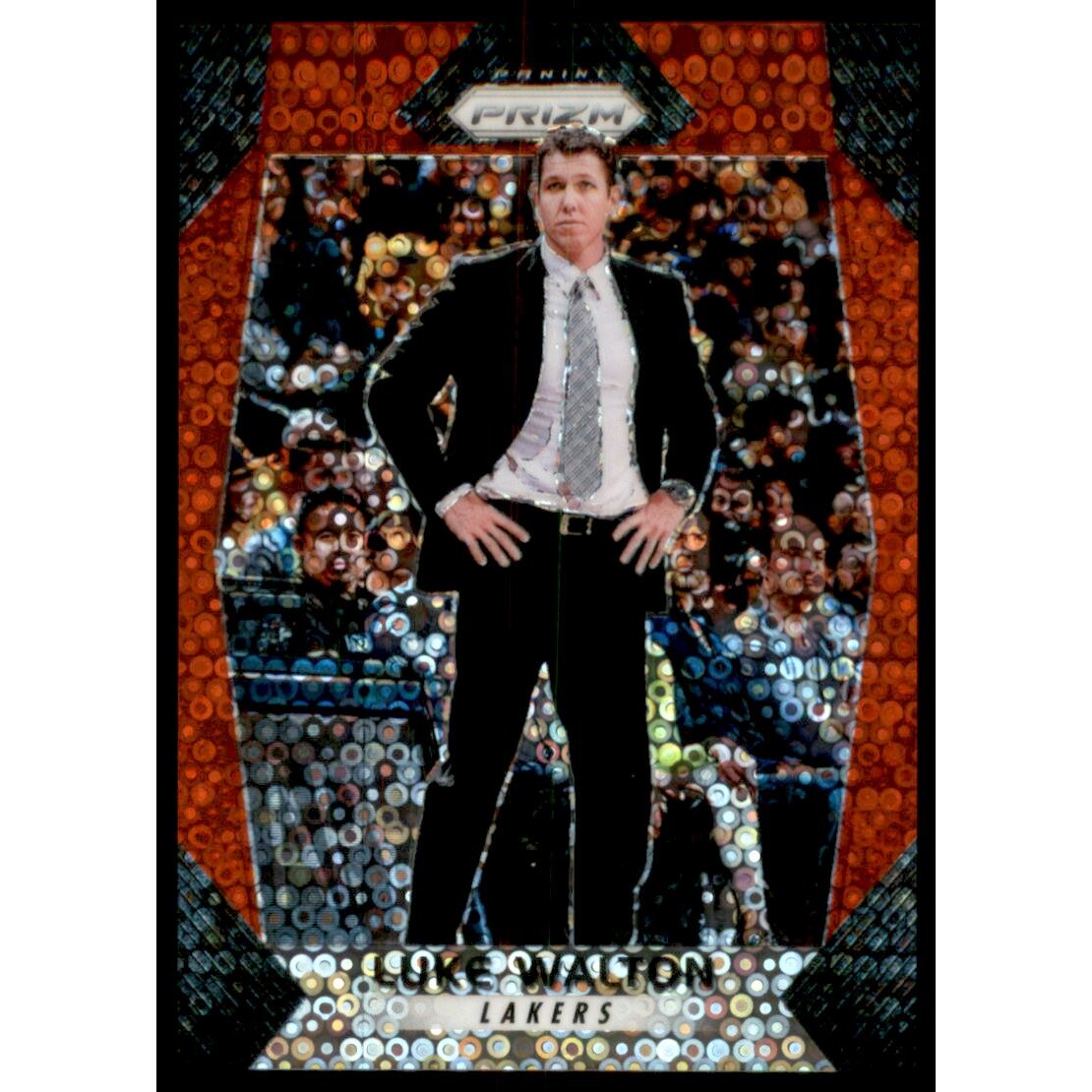 2017-18 Panini Prizm Prizms Fast Break Red #290 Luke Walton CO