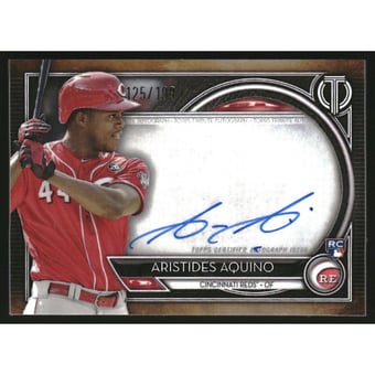 2020 Topps Tribute Autographs #TAAA Aristides Aquino/199