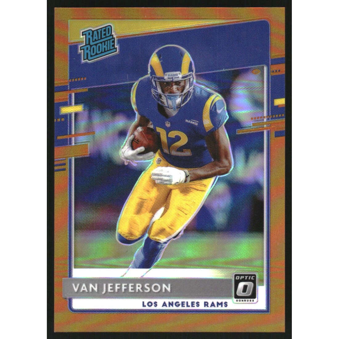 2020 Donruss Optic Orange #176 Van Jefferson RR
