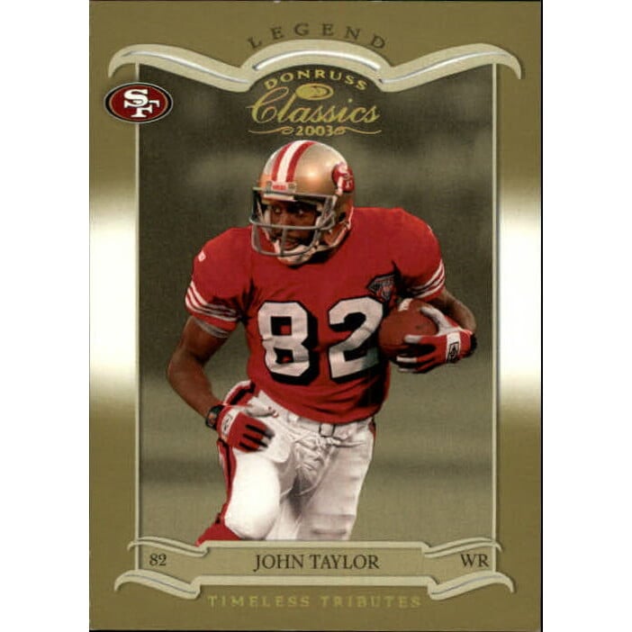 2003 Donruss Classics Timeless Tributes #133 John Taylor. rookie card picture