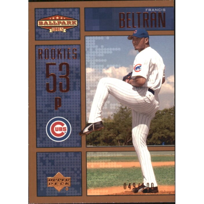 2002 Upper Deck Ballpark Idols Bronze #210 Francis Beltran ROO. rookie card picture