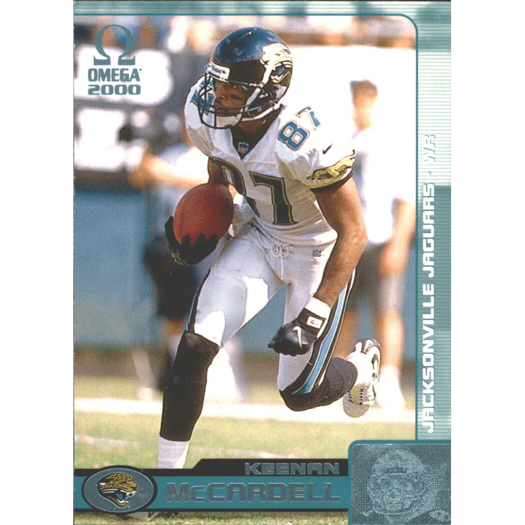 2000 Pacific Omega Platinum Blue #64 Keenan McCardell