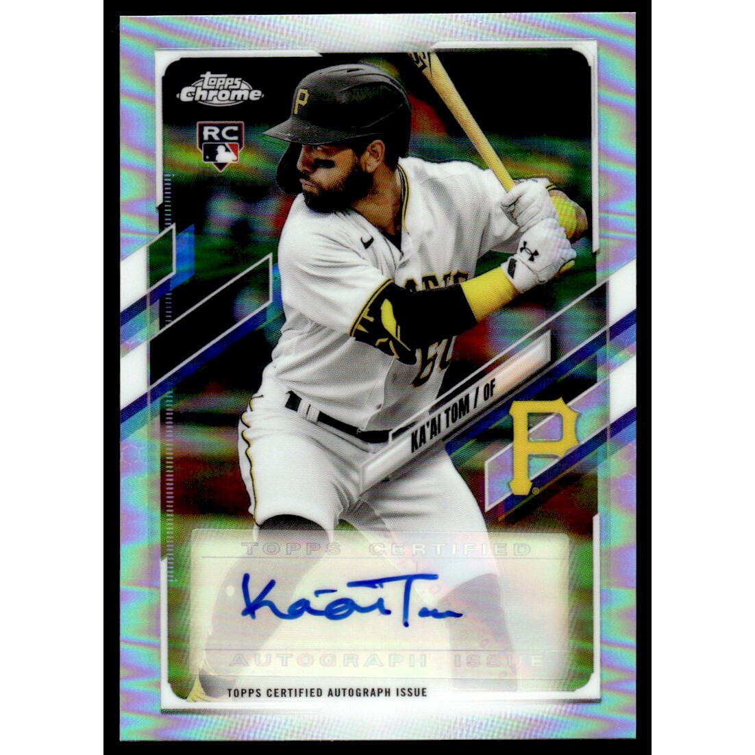 2021 Topps Chrome Update Autographs #CUSAKT Ka'ai Tom