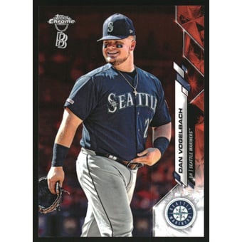 2020 Topps Chrome Ben Baller Orange Refractors #30 Dan Vogelbach